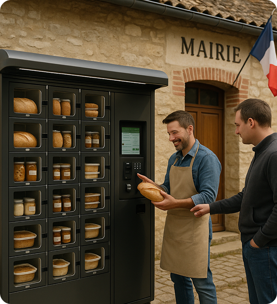 Nos modèles de distributeurs permettent de proposer tous vos produits