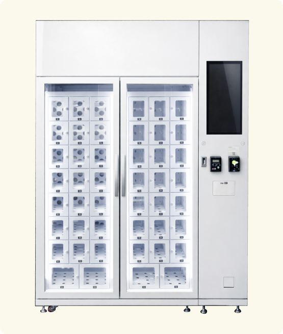 Le modèle 2.0 est une gamme polyvalente destinée à tous les métiers de l’alimentaire.  Il permet la vente de produits frais, préparés ou transformés grâce à des casiers réfrigérés et modulables.